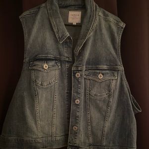 Torrid Jean Vest